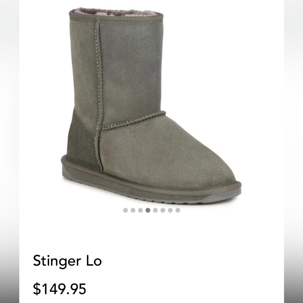 NWOT EMU Australian sleeps skin upper. Ugg style boot. Women’s size 7 Brown
